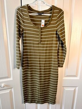 stewart brown dress Ashley Stewart Plus Sz 3X Brown Infinity Convertible Midi Dress